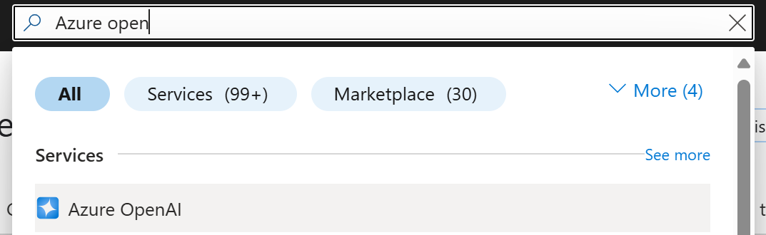 Create Azure Open AI
