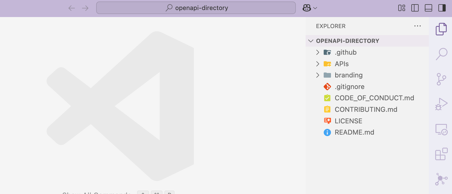 Fork, clone and opena api-guru repo
