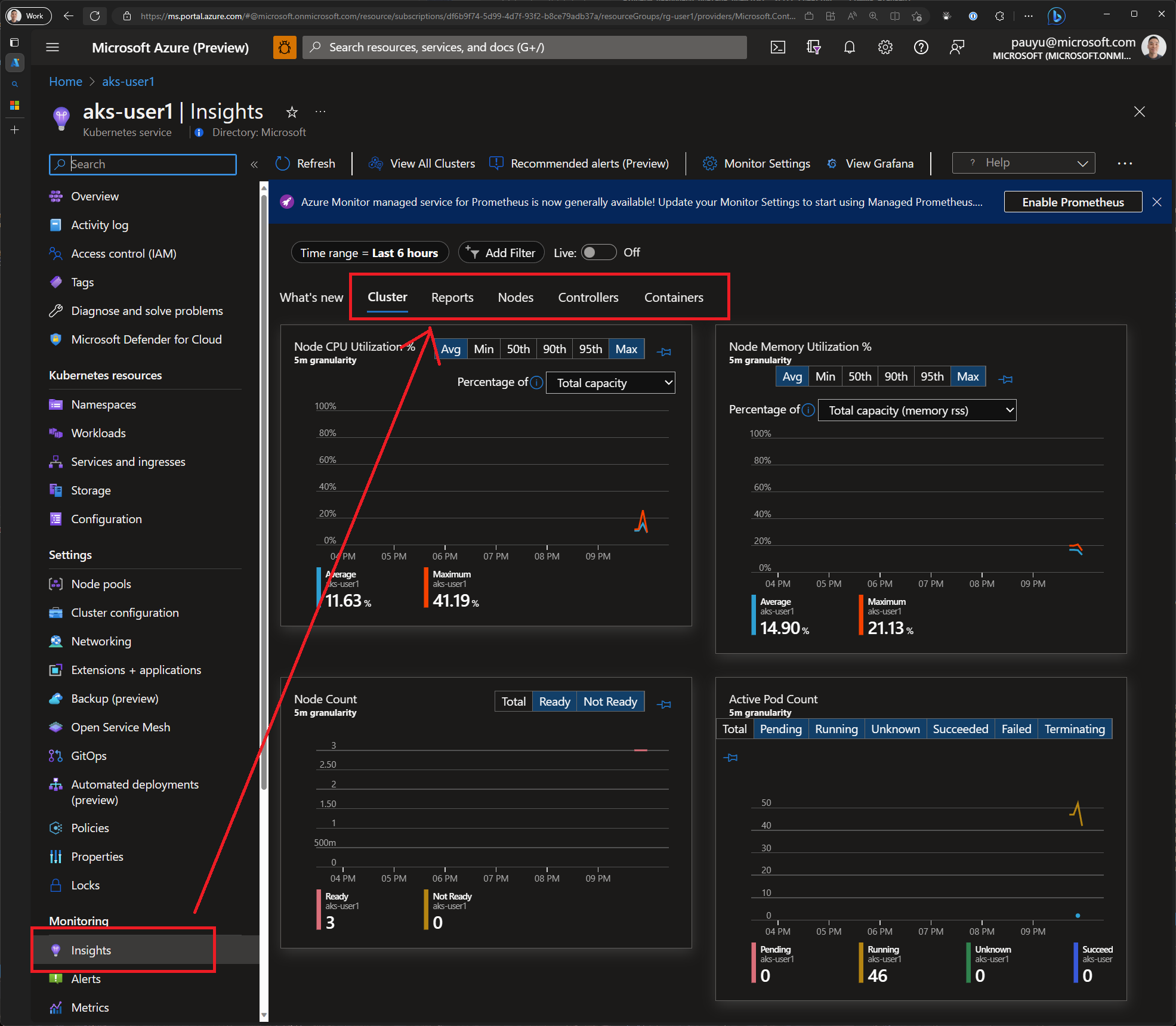 Azure Container Insights