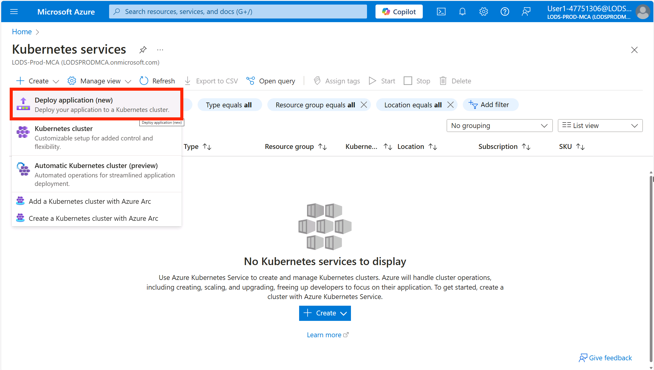 Deploy application with Automated Deployment