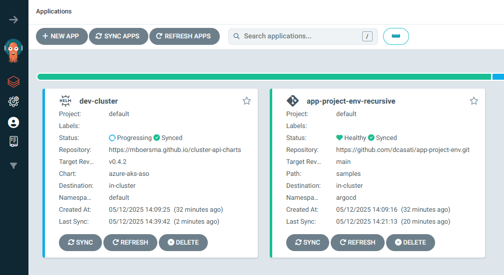 Dev Cluster