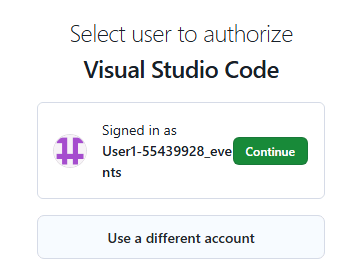 GitHub User Authorization