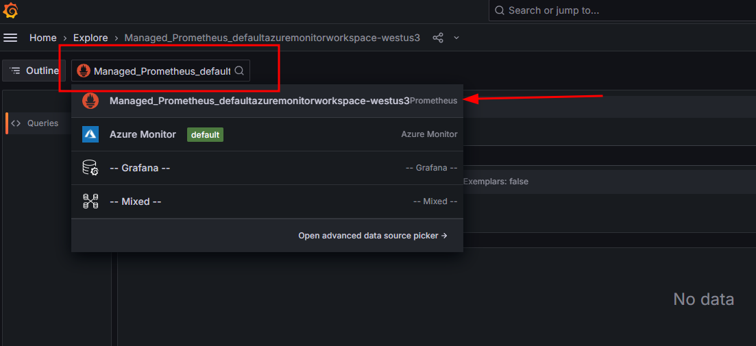 grafana-explore-data-source-picker