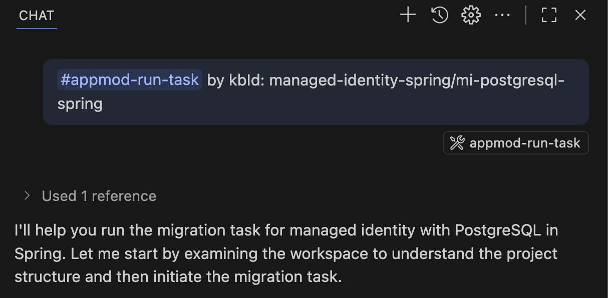 Run PostgreSQL Migration Task