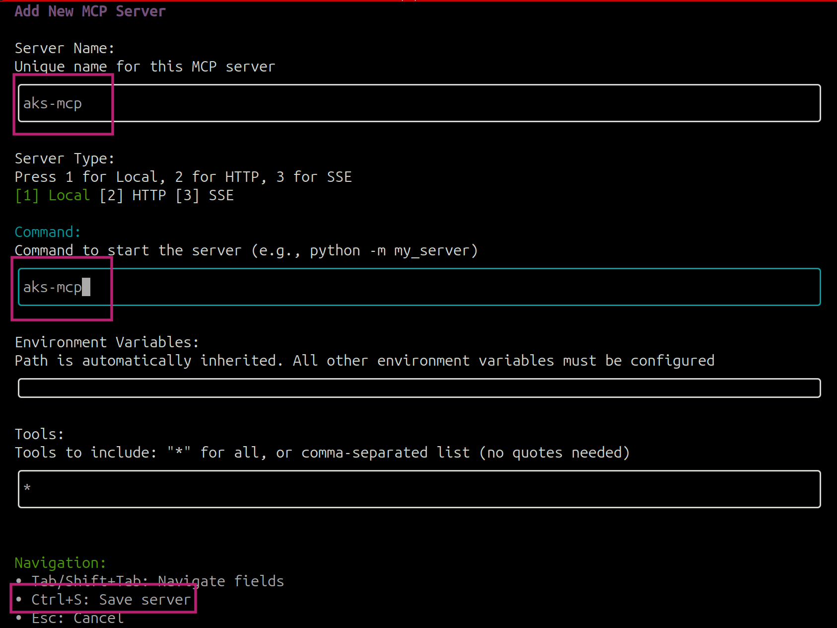 Add-aks-mcp-server-values