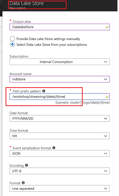 Provide Folder Structure