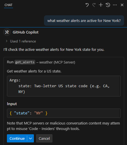 MCP Weather Tools