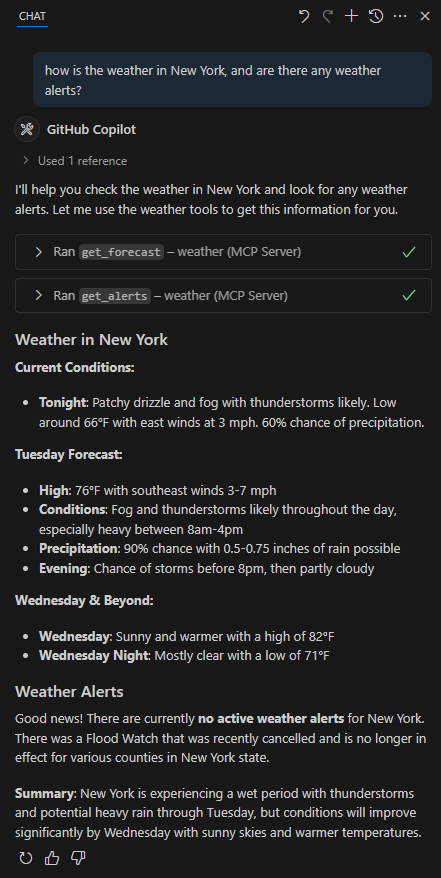 MCP Weather Tools